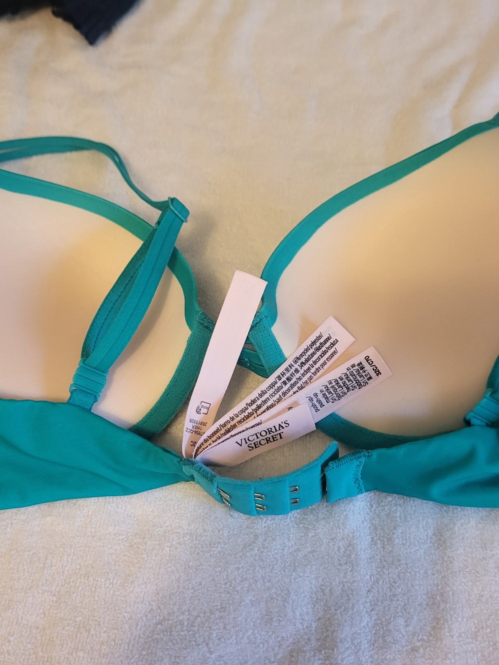 Victoria's Secret Teal Push-Up Bra Plus 3 Other Bras